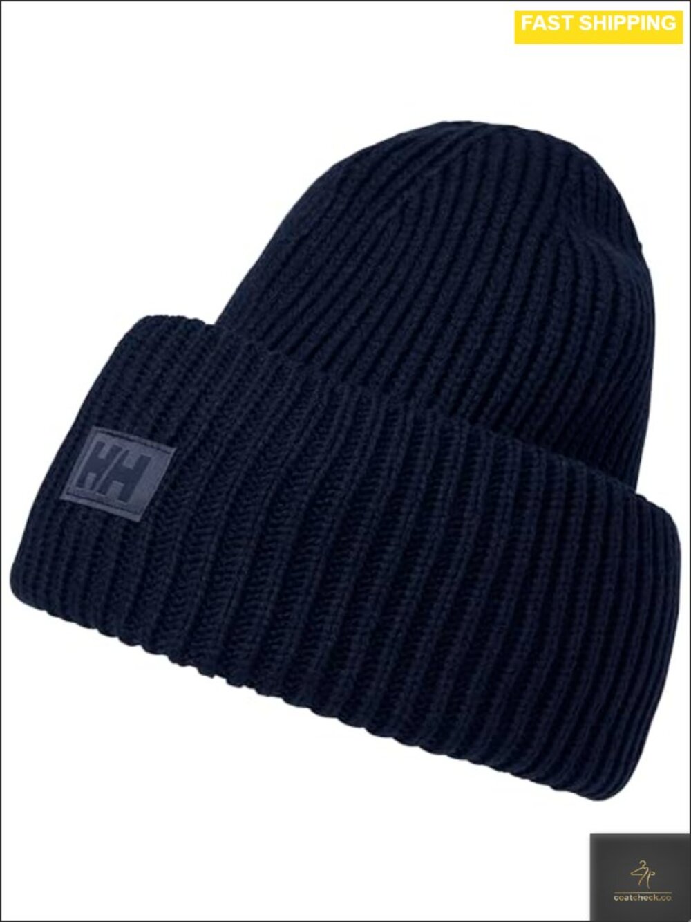 Helly Hansen Unisex Adult HH Rib Beanie | One Size Fits Most | Recycled Content
